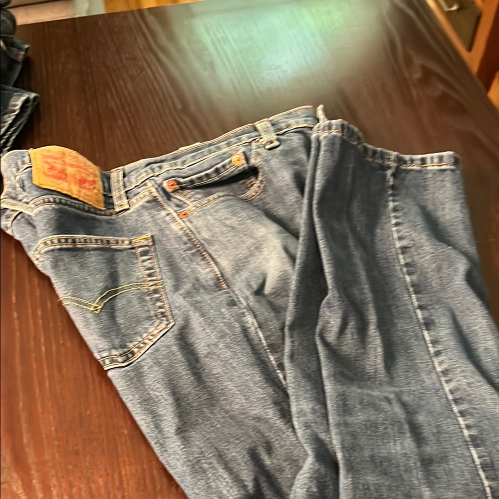 Levi's Blue Relaxed Fit Jeans with Classic Style